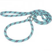 Laisse /collier nylon corde lasso - Turquoise 1,80m ZOLUX