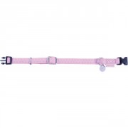 COLLIER REGLABLE MC LEATHER 25 MM ROSE ZOLUX