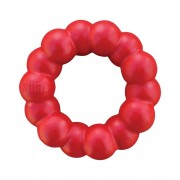 KONG Jouet dentaire KONG Ring S/M ROUGE
